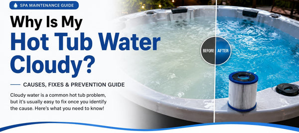 Why Is My Hot Tub Water Cloudy? Causes, Fixes & Prevention (2026 Guide)