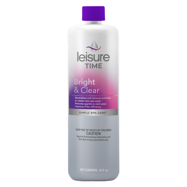 Leisure Time Bright and Clear spa water clarifier hot tub 32 oz