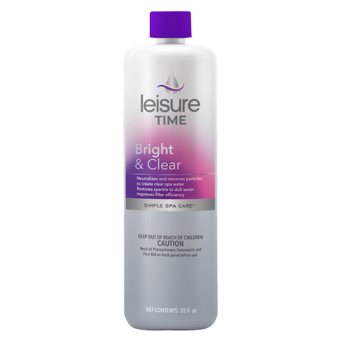 Leisure Time Bright and Clear spa water clarifier hot tub 32 oz