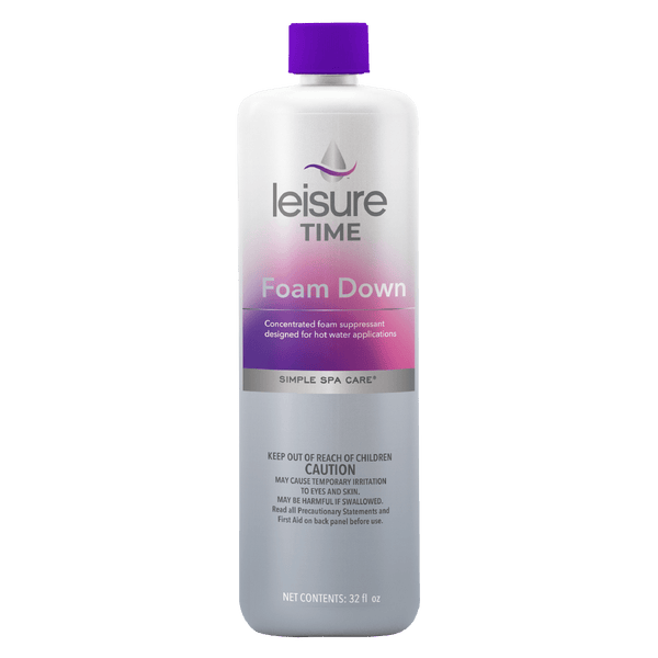 Leisure Time Foam Down hot tub spa defoamer foam remover 32 oz