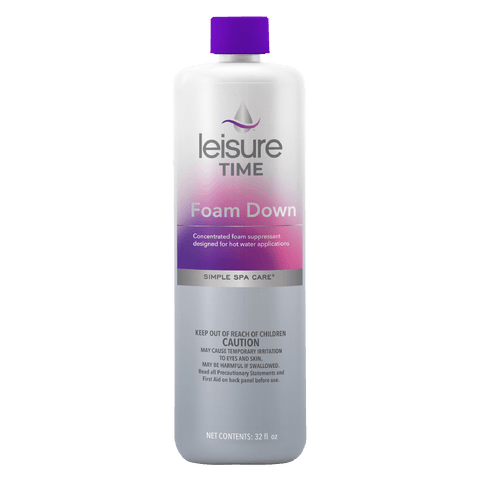 Leisure Time Foam Down hot tub spa defoamer foam remover 32 oz