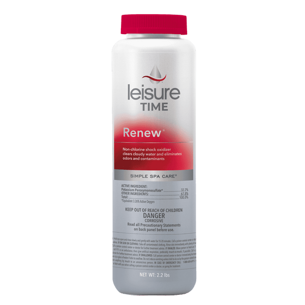 Leisure Time Renew non chlorine shock hot tub oxidizer