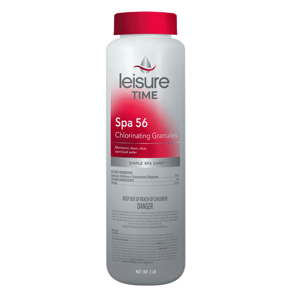 Leisure Time Spa 56 hot tub chlorine granules sanitizer