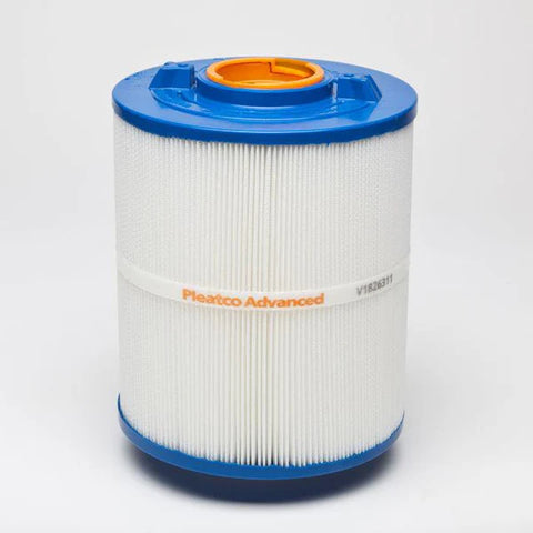 Pleatco X268546 outer spa filter with orange receptacle for hot tub filtration