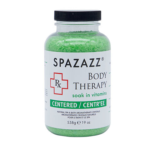 Spazazz RX Body Therapy aromatherapy spa crystals for hot tubs and baths