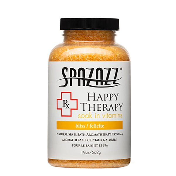 Spazazz RX Happy Therapy aromatherapy spa crystals for hot tubs and baths