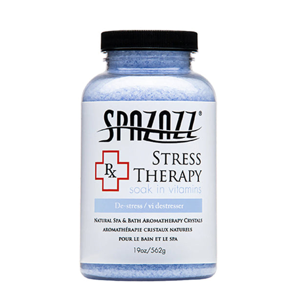 Spazazz RX Stress Therapy aromatherapy spa crystals for hot tubs and baths