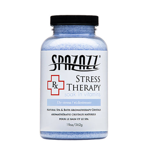 Spazazz RX Stress Therapy aromatherapy spa crystals for hot tubs and baths