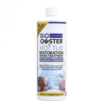 BIO Ouster weekly hot tub water treatment 32oz for spa maintenance