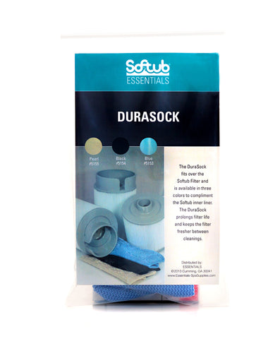 DuraSock reusable pre-filter for Softub hot tub filter protector cover