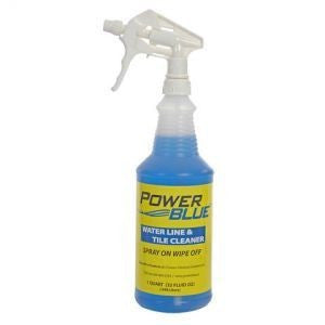 Power Blue spa and hot tub cleaner 1 quart bottle