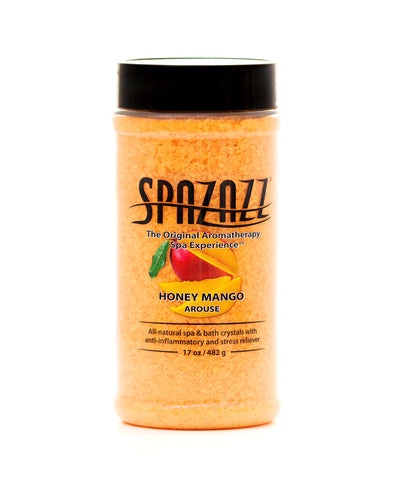 Spazazz Honey Mango spa and bath aromatherapy crystals 19oz
