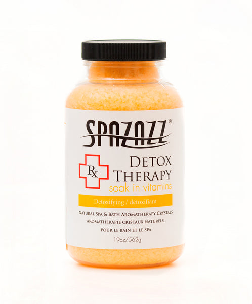 Spazazz RX Detox Therapy spa and hot tub aromatherapy crystals 19oz