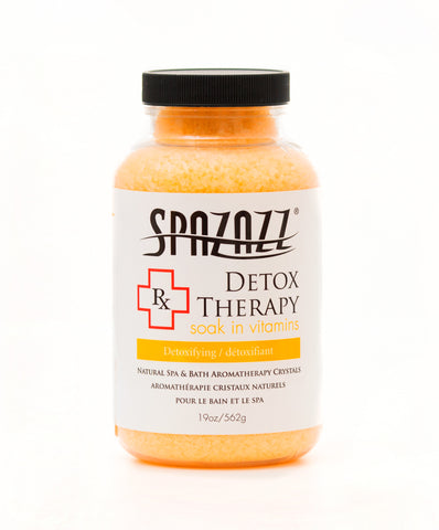 Spazazz RX Detox Therapy spa and hot tub aromatherapy crystals 19oz