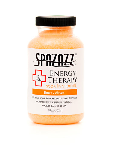 Spazazz RX Energy Therapy aromatherapy spa crystals for hot tubs and baths