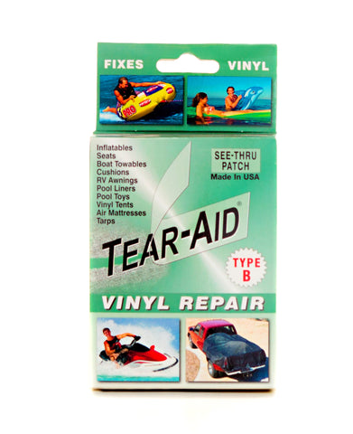 Tear-Aid Type B vinyl repair patch for pool liners spa covers and inflatables